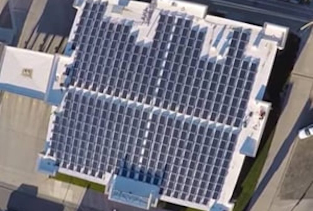 Grant County Bank Commercial Solar Array in Ulysses, Kansas